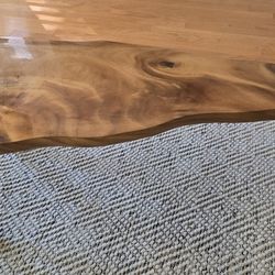 Live Edge Wood Table