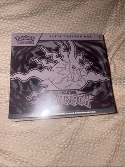 POKEMON MEGA EVOLUTION: PITCH BLACK ELITE TRAINER ETB BOX. Condition is New/Factory Sealed. Shipped with USPS Ground Advantage.