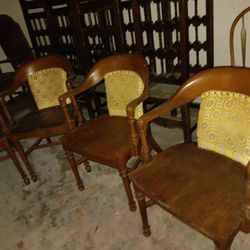 4 Nice Arm Chairs For Sale$120.