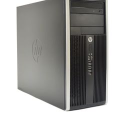 Microsoft Authorized Refurbished - HP/6200-T/Core i5-2400 3.1GHz/8192/500/ HDD-3.5/DVD/Win10P64 Home Computer PC
