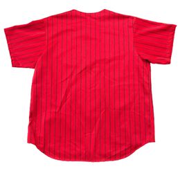 Vintage 90s Starter New York Yankees Striped Baseball Jersey XXL