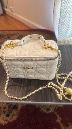 Dior Cannage Vanity Case Crossbody Bag