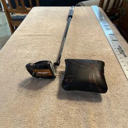LEFT HAND Taylormade spider tour x L NECK Putter