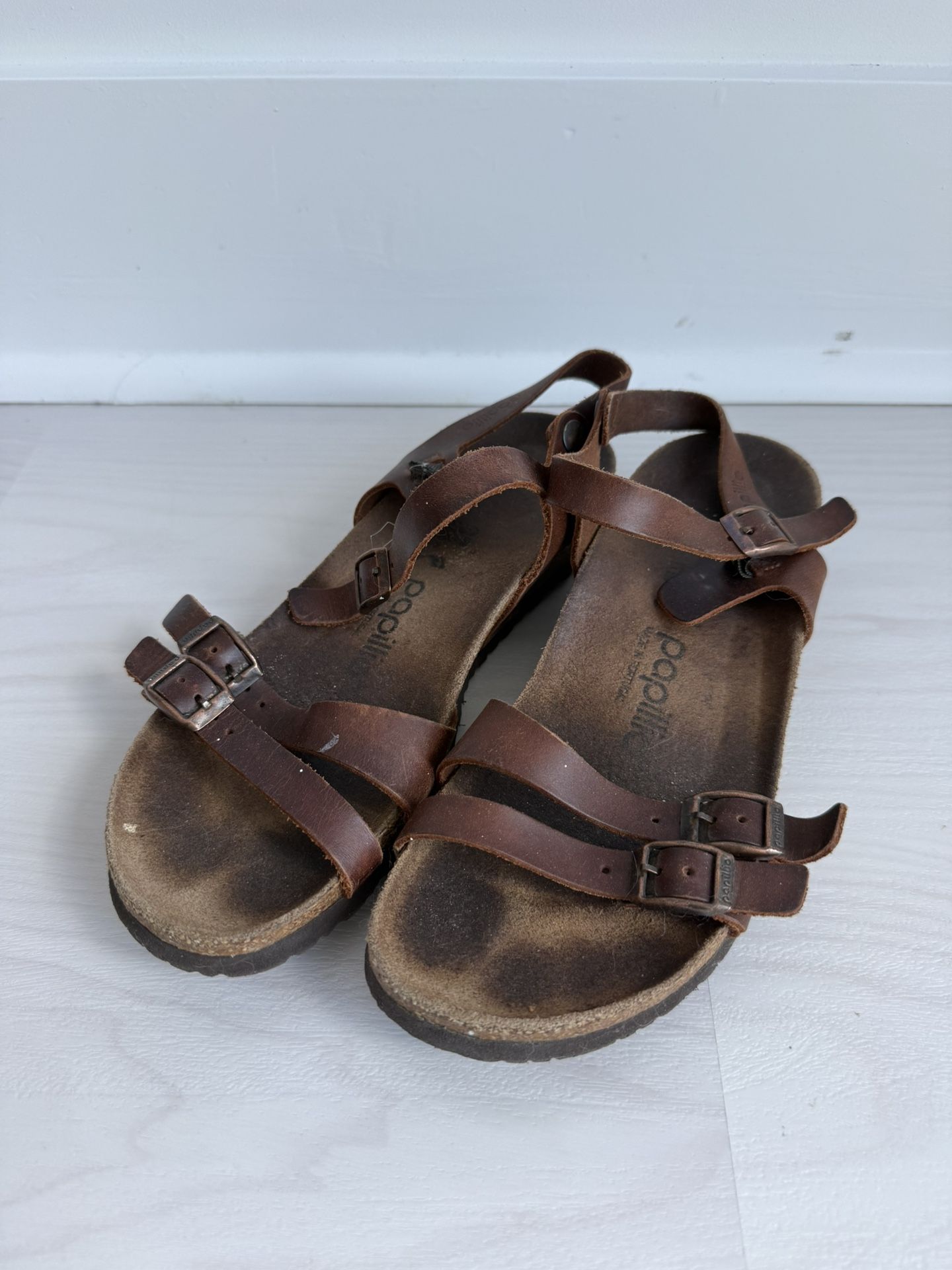 Birkenstock Papillio Brown Leather Sandals 37