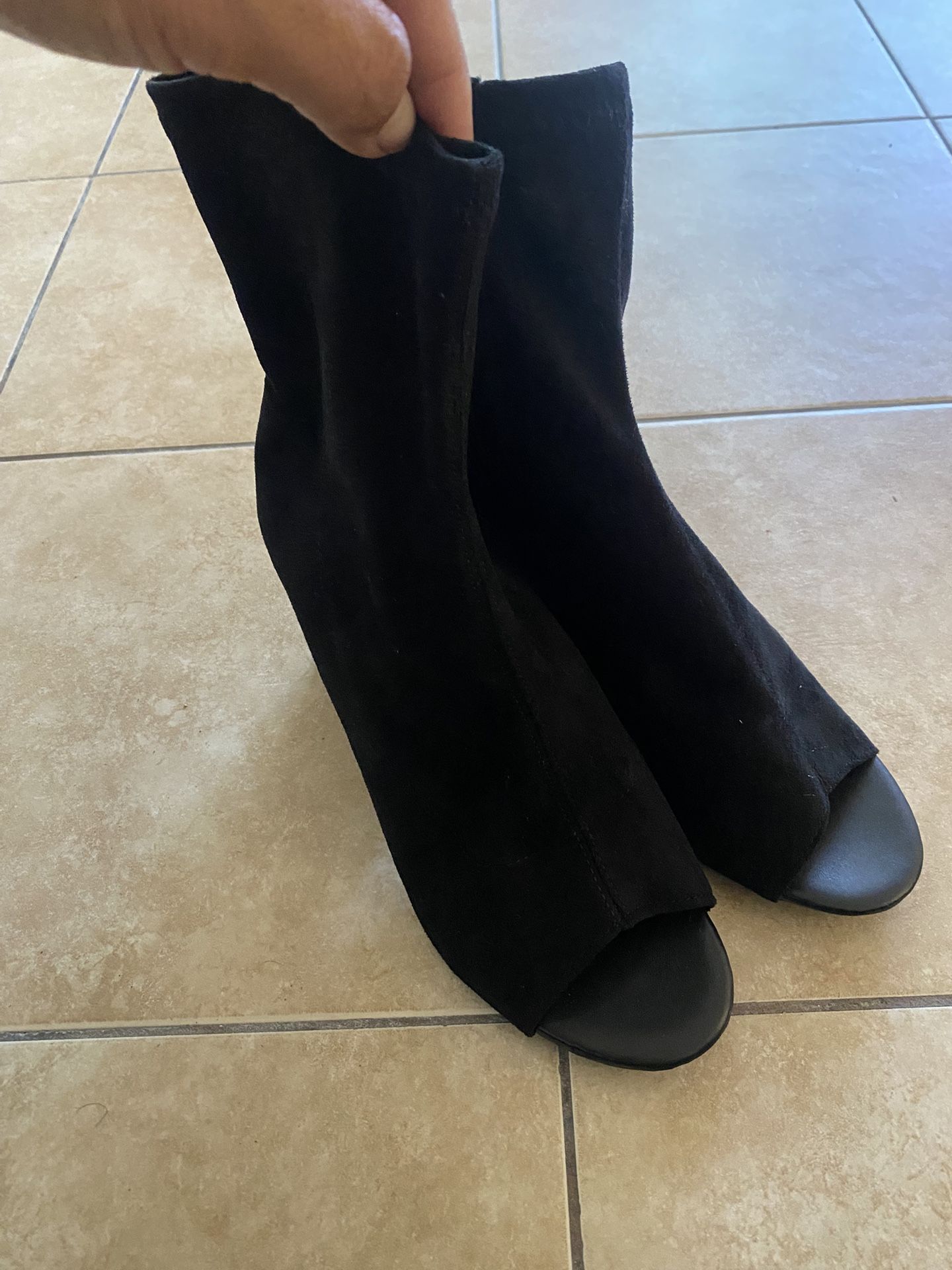 Open Toe Booties
