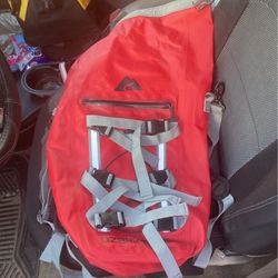 Ozark Trail 201 Roll Top Rubber Waterproof Backpack Bag