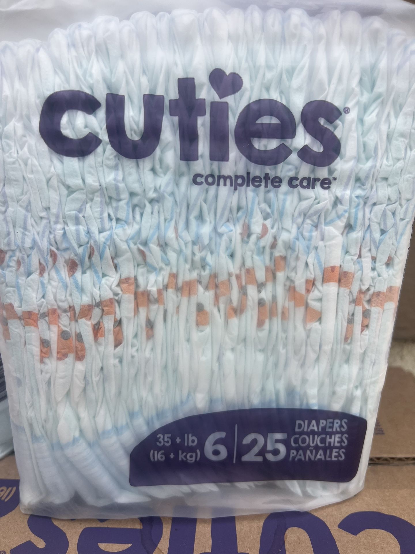 Diapers. New. Sizes. 6