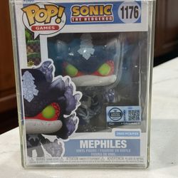 Funko Pop! Games Sonic the Hedgehog Mephiles LE 3500 with Pop Protector 1176