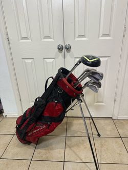 Lady left hand golf club set