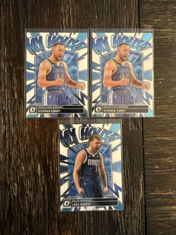 Stephen Curry And Luka Doncic Cards