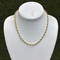 10kt puff mariner chain