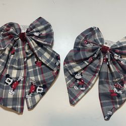 Miney And Mickey Hair Bows 
