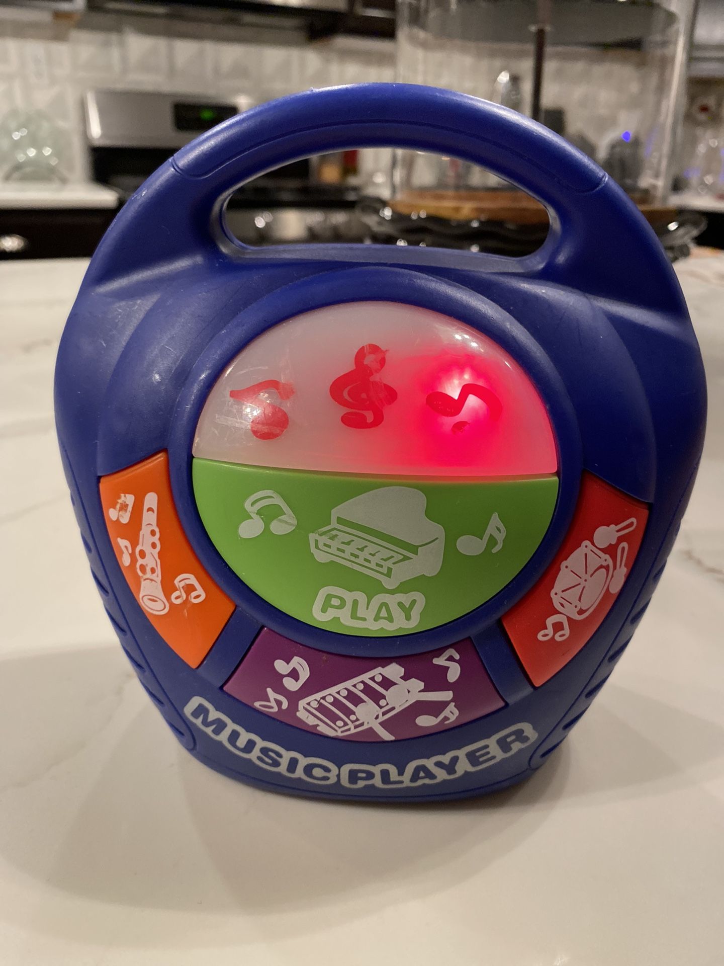 Keenway Music Player w/batteries (plays 4 instruments, or combinations and lights up)