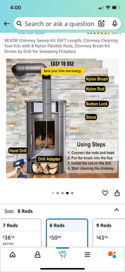 Soot Fireplace Chimney Cleaner 