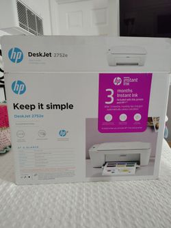 HP deskjet 2752e allá in one printer