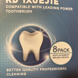 Toothbrush Replacement Heads 8 Pack
