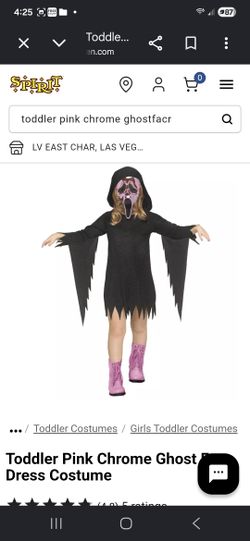 3T - 4T Ghostface costume.