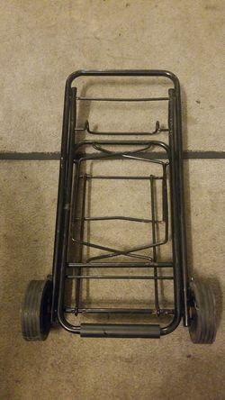 Folding luggage cart