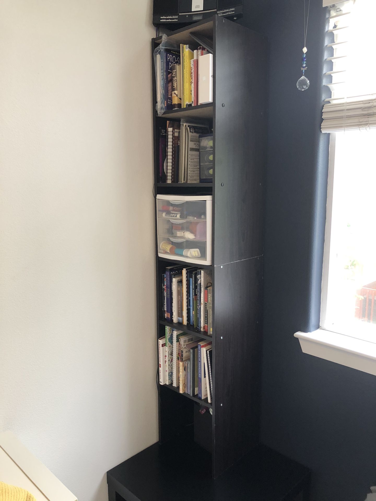 Bookshelves- stacked