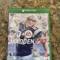 Madden 17 Xbox One