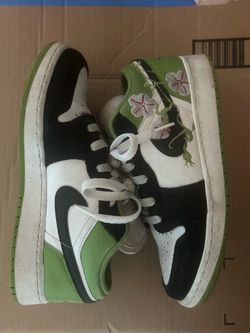 Flower Patterned Nike Dunks