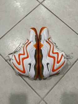Nike Air Pippen 1. Mens Size 8 Rare Orange And White. 325001-100 (2289)