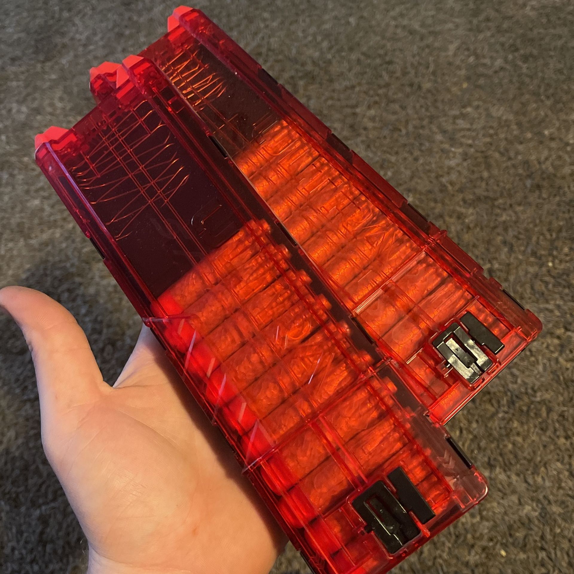 2 Nerf Ultra Speed Mags With Darts