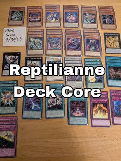 Yu-Gi-Oh Reptilianne Deck Core 