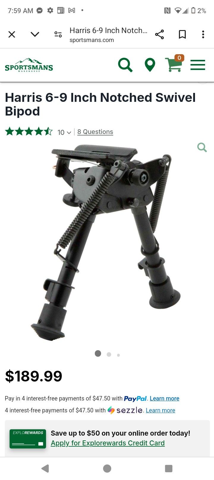 Harris Bipod