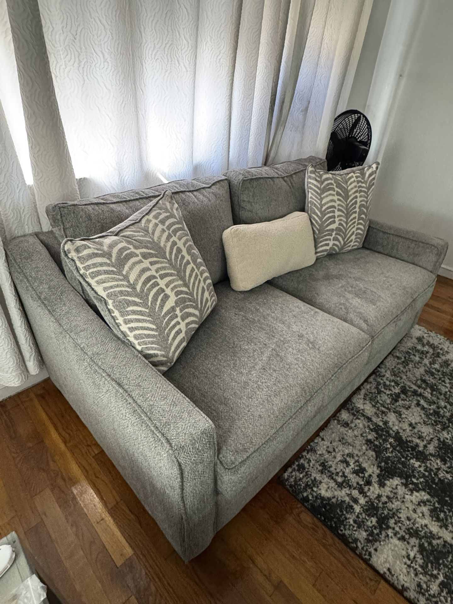 Grey Loveseat Couch – Willow