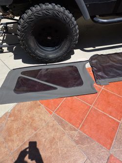 Jeep Wrangler LJ windows