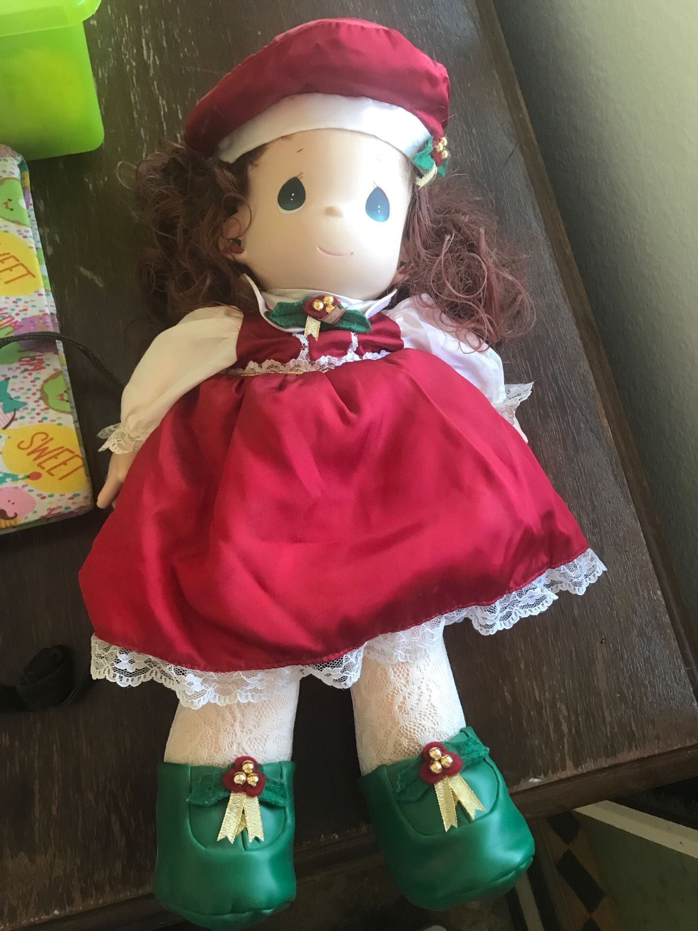 precious moments christmas doll