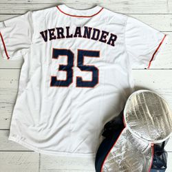 Men's Majestic Justin Verlander White Houston Astros Jersey  
