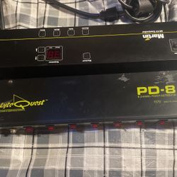 Lyte Quest Pd-8 And Martin 2510 Controller 