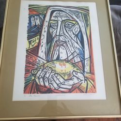 Irving Amen woodblock Print  ( #11 Of 12 Artist's print )