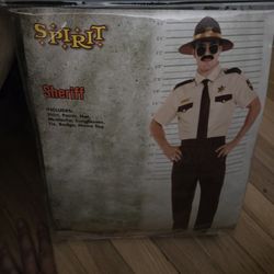 NEW Adult Sheriff Halloween Costume