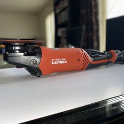 HILTI 7” ANGLE GRINDER