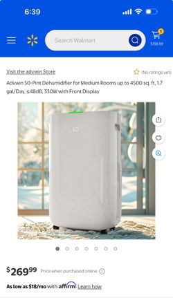 DEHUMIDIFIER NEW IN BOX