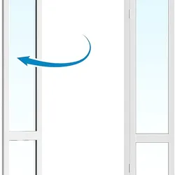 Medium Dog Door for Sliding Glass Doors, Adjustable Height 75 7/8" to 81", All-Metal Framed, Perfect for Medium Pets Up to 40 Pounds