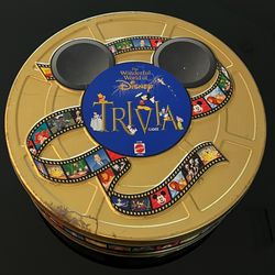 1997 The Wonderful World of Disney Trivia Game By Mattel-Complete
