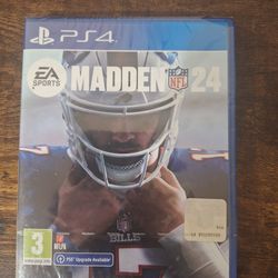 Madden NFL 24, PS4, brand new/sealed