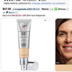 IT Cosmetics CC+ Cream Medium - NEW