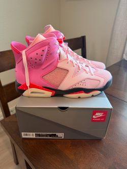 Size 10.5- Jordan 6 “awake” Bubblegum