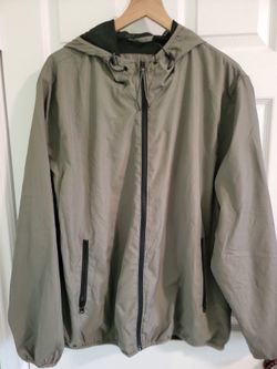 Men RBQ Windbreaker Hoodie
