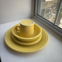 Fiesta 4 Piece Set Sunflower