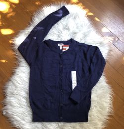 Dark blue cardigan 'l'
