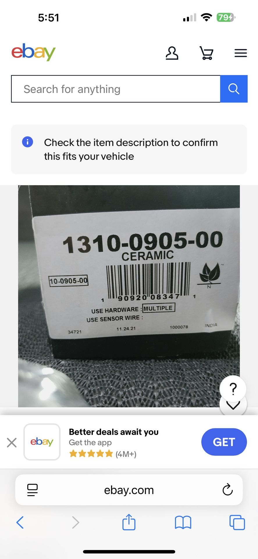 Dynamic Brakes And Rotors (Infiniti, or Nissan)