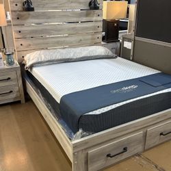 Queen Bed Frame ( No Mattress Included) 