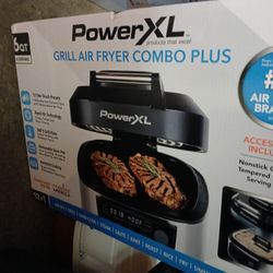 PowerXL GRILL AIR FRYER COMBO PLUS