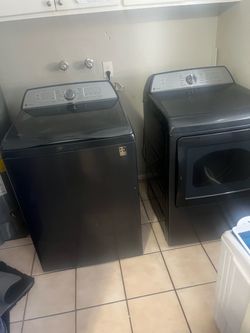 GE Profile Washer and Dryer Set